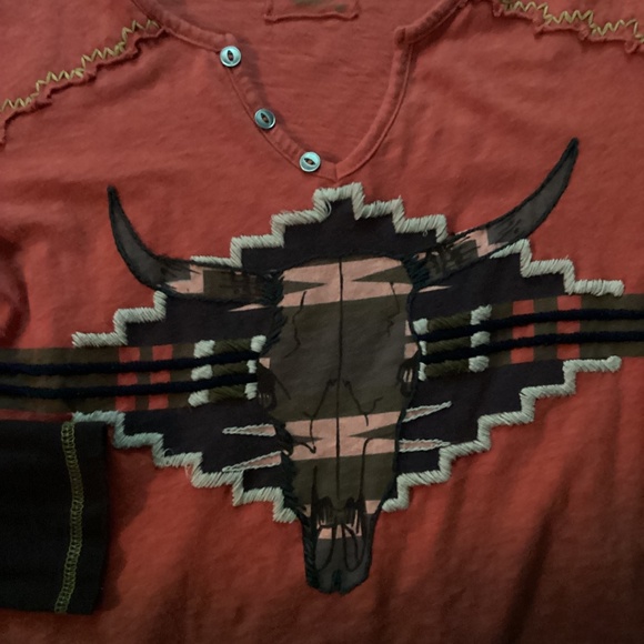 ~ Women's Double D Ranch Long Sleeve Tee, SOLD AS IS ~ - Picture 3 of 11